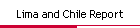 Lima and Chile Report